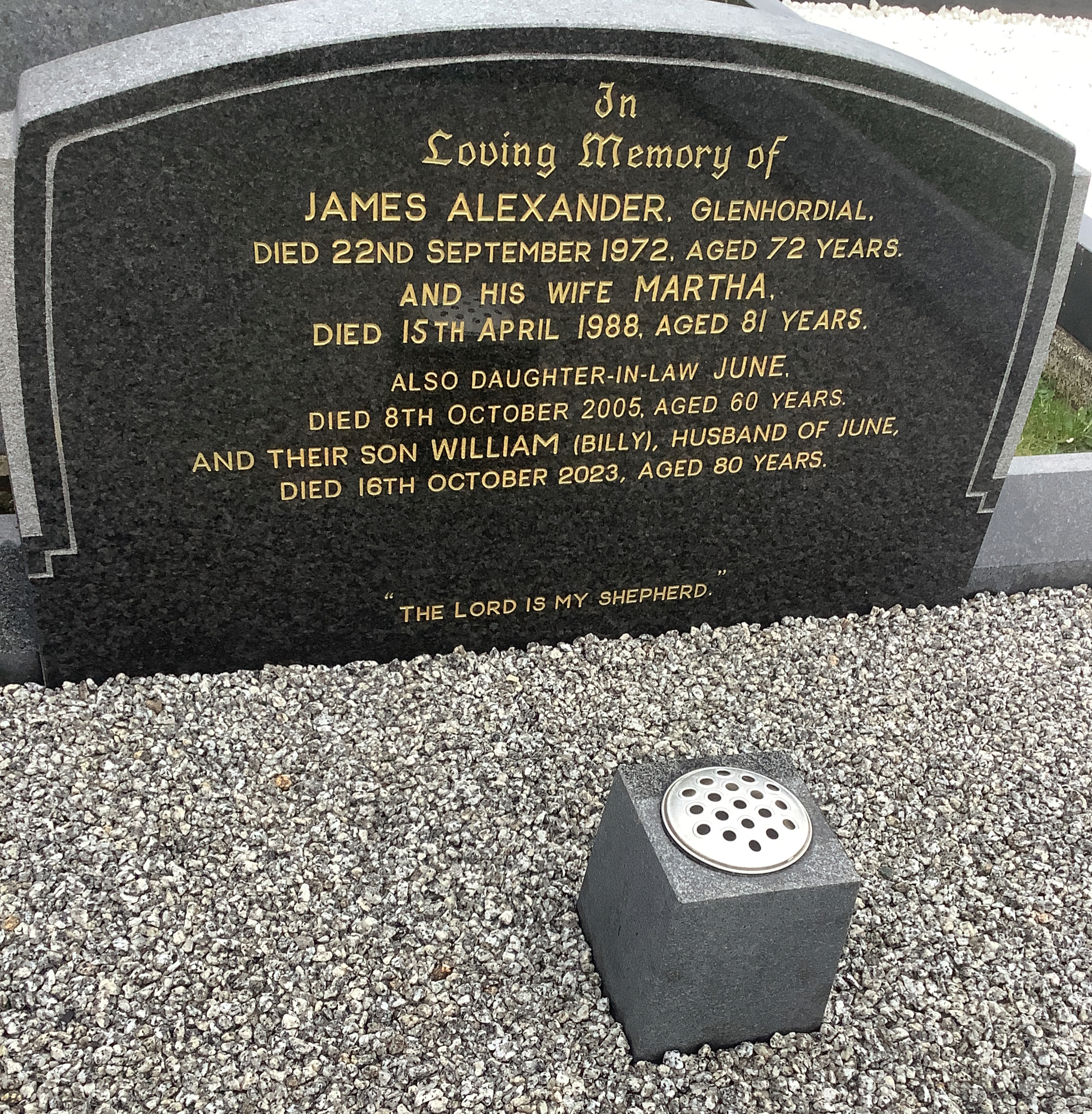 headstone
